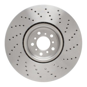 BMW X5 Brake Rotor (1) - Left Front - R1 Concepts - Plain - `15-`19